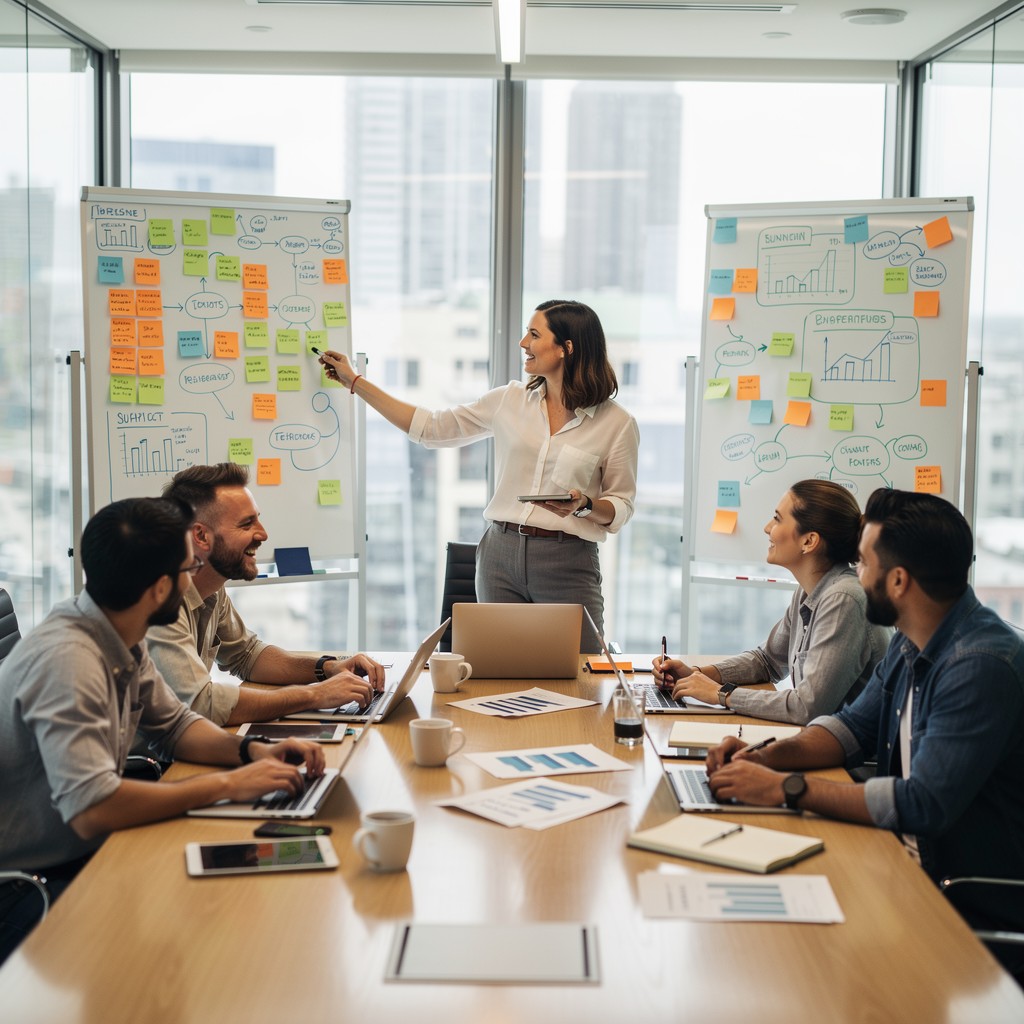 Free Team Brainstorming Session Image - Brainstorming, Teamwork ...