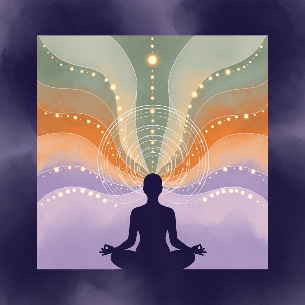 Free Thoughts Become Light Image - Meditation, Silhouette, Mindfulness ...