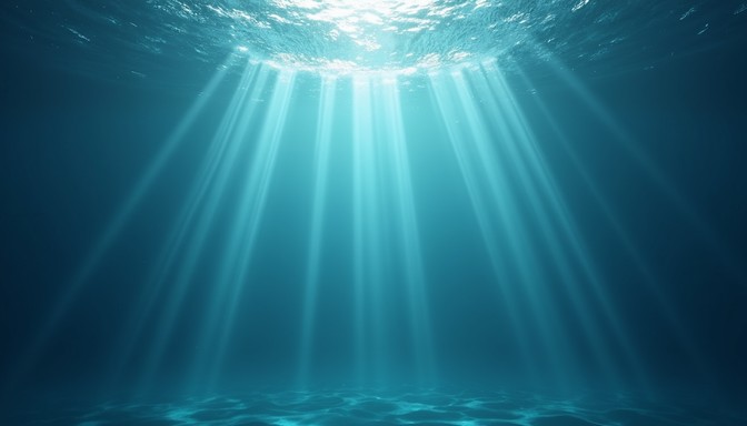 Free Underwater Sun Rays Image - Underwater, Sunrays, Azure | Download ...