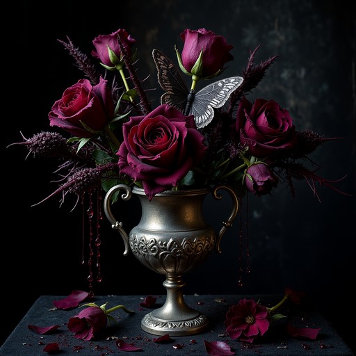 Gothic Standard Roses Free Moonlit Gothic Roses Image - Roses, Gothic, Terrarium | Download ...