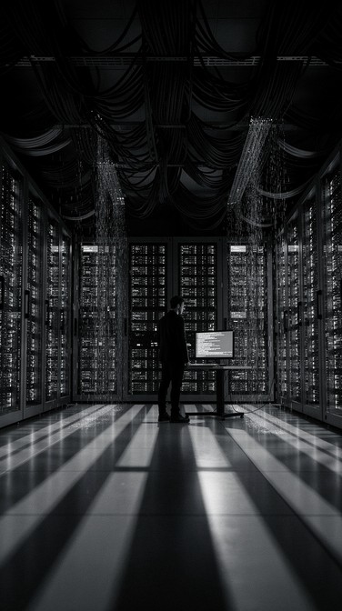 Free Data Center Silhouette Image - Servers, Technology, Silhouette ...