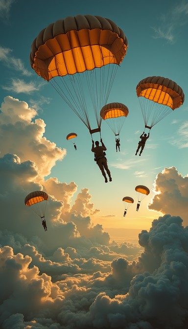 free-heavenly-tactical-descent-image-skydivers-parachutes-military
