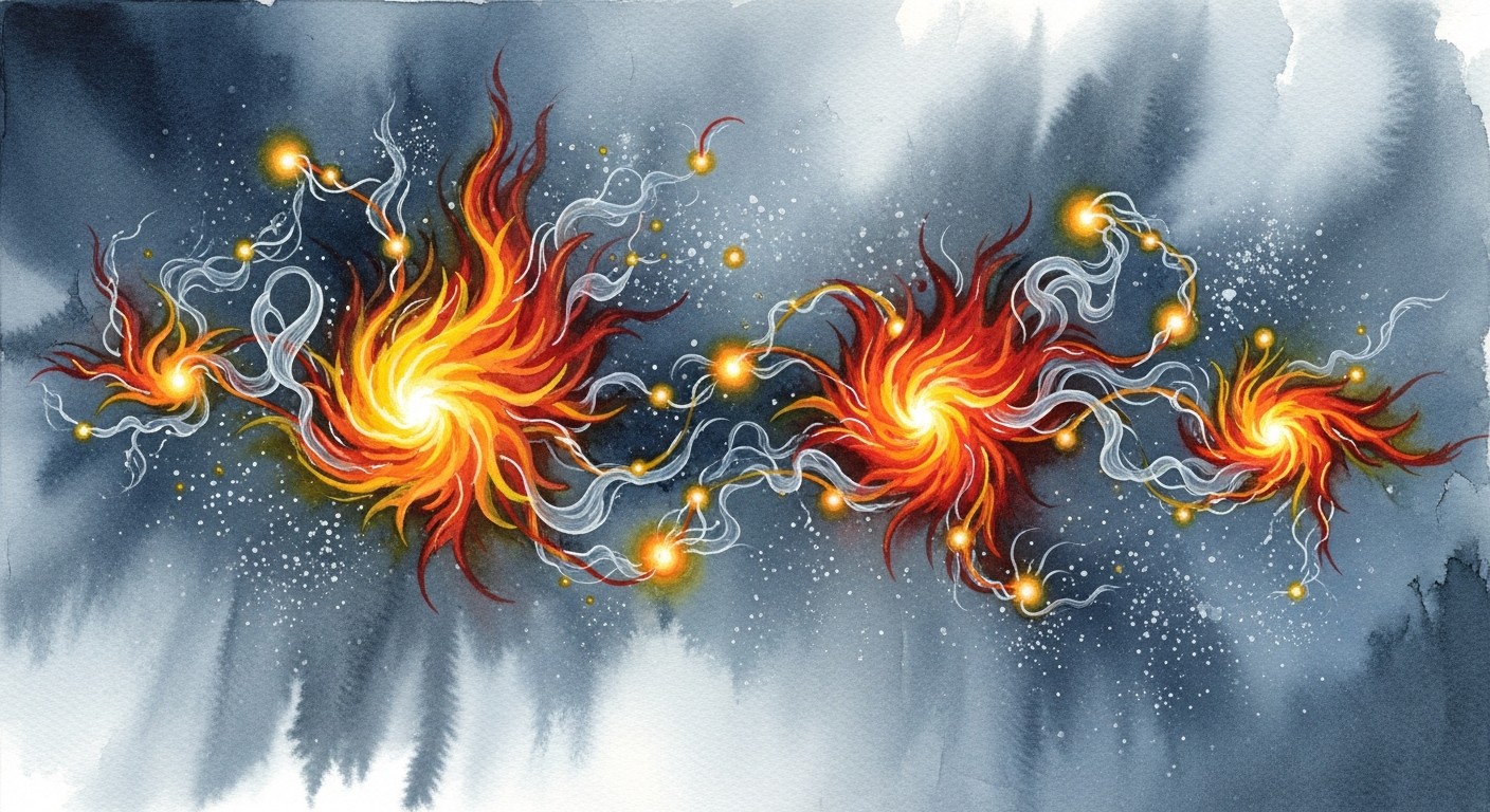 Ember Abstract Free Ember Constellation Art Image - Watercolor, Abstract, Illustration ...