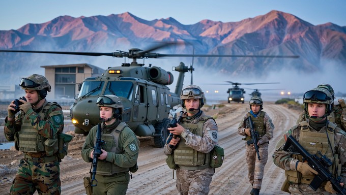 Free Dawn Military Operations Image - Military, Soldiers, Training ...