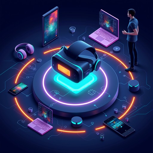 Free Immersive Technology Hub Image - Vr, Technology, Futuristic ...