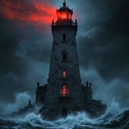 Grotesque Lighthouse Free Haunted Gothic Lighthouse Image - Lighthouse, Gothic, Haunted ...