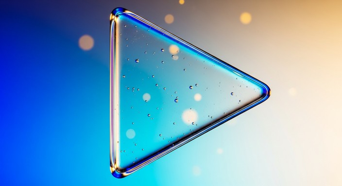 Free Glass Media Icon Image - Glass, Blue, Cyan | Download at StockCake