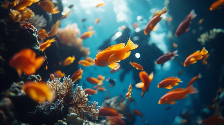 Free Underwater fish ballet Image - Underwater, Fish, Ocean | Download ...
