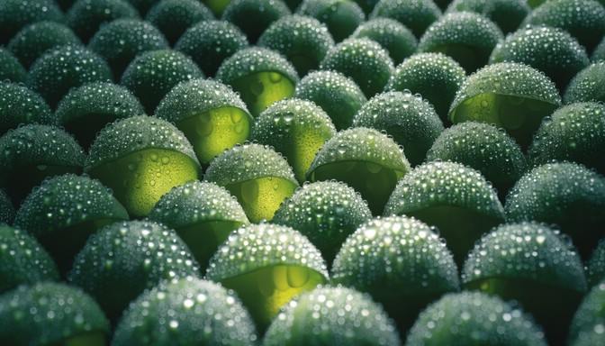 Free Dewy Pea Pattern Image - Peas, Green, Macro | Download at StockCake
