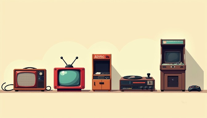 Retro Evolution Device Free Retro Device Evolution Image - Vintage, Retro, Technology ...