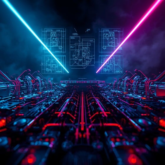 Free Neon Cyberpunk Technology Image - Cyberpunk, Neon, Technology