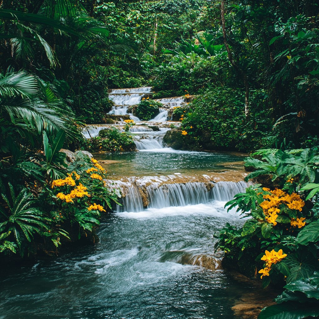 Download Serene Waterfall Escape Image - Waterfall, Forest, Tropical ...