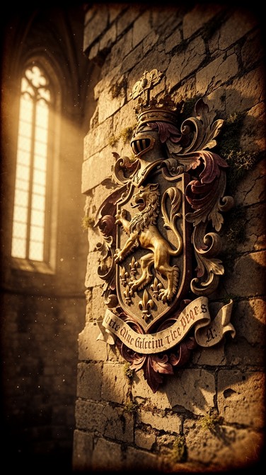 Heraldic Castle Rampart Free Medieval Stone Heraldry Image - Heraldic, Medieval, Castle ...