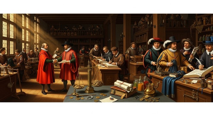 Commerce Historically Free Guild Hall Commerce Image - Merchants, Guild, Trade | Download at ...