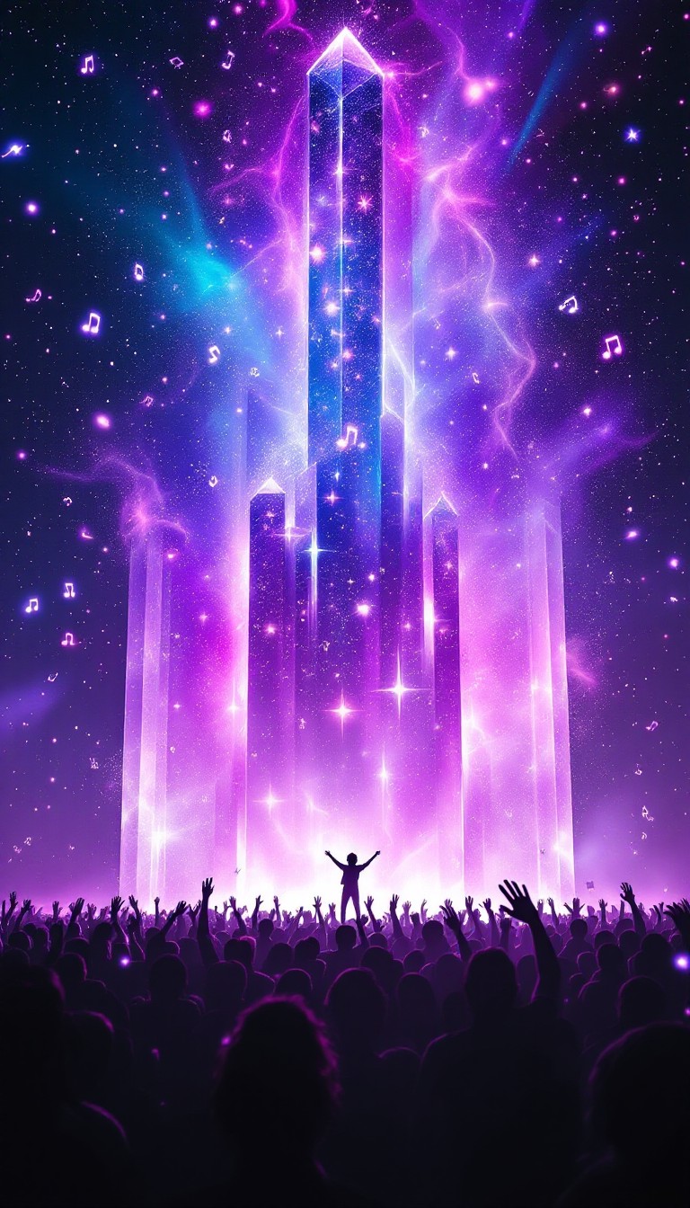 Free Cosmic Concert Tower Image - Cosmic, Concert, Crystal | Download ...