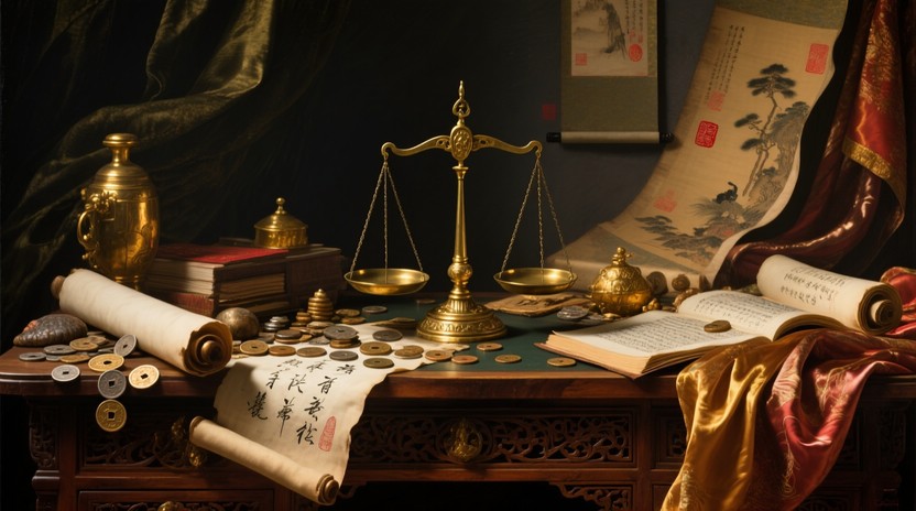 Free Trade's Golden Balance Image - Merchant, Scale, Coins | Download ...