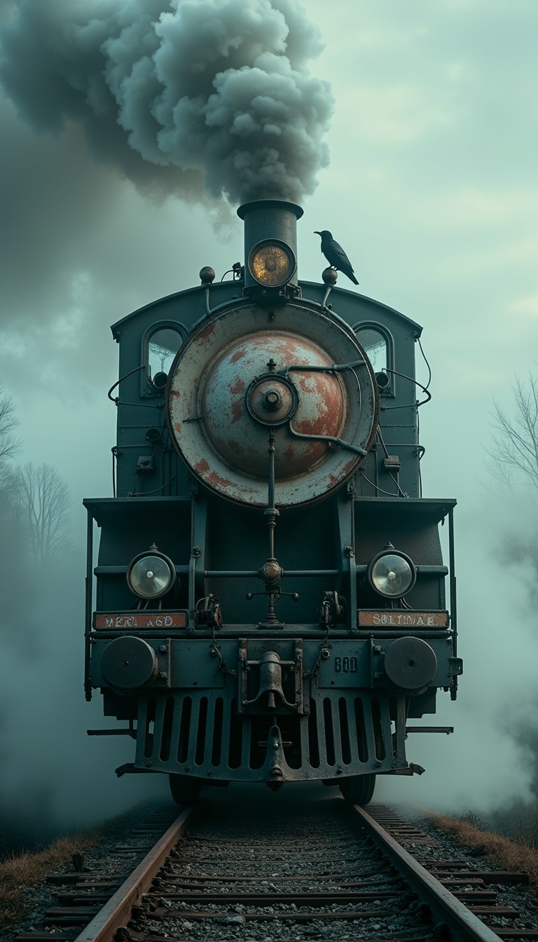 Free Ghostly Steam Engine Image - Locomotive, Steam, Train | Download ...