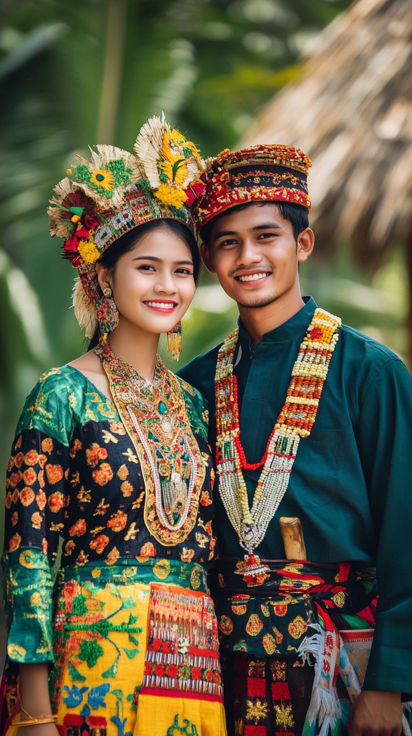 Free Traditional Couple Attire Image - Couple, Traditional, Attire ...