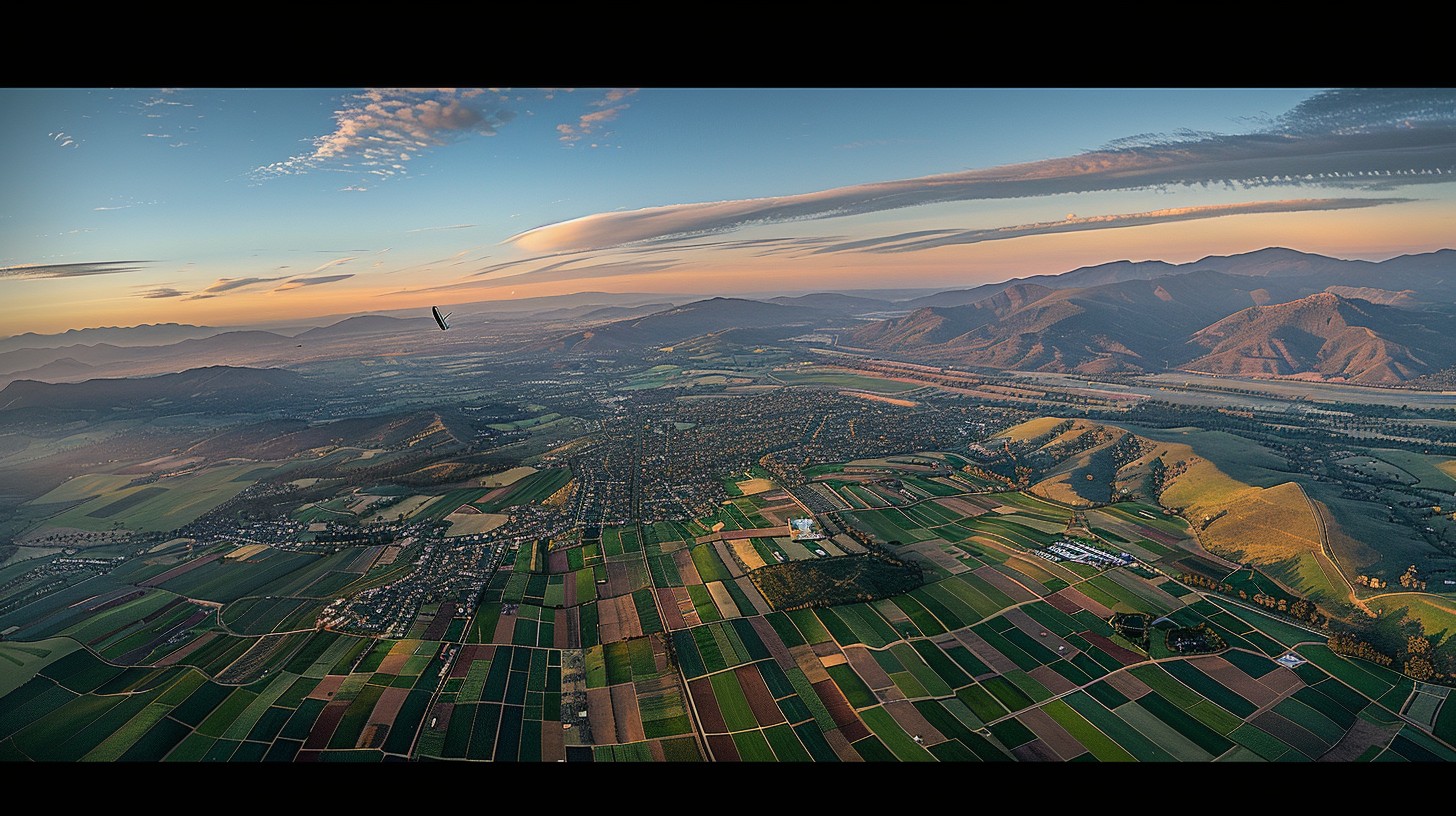 Free Aerial Sunset View Image - Sunset, Aerial, Panorama | Download at ...