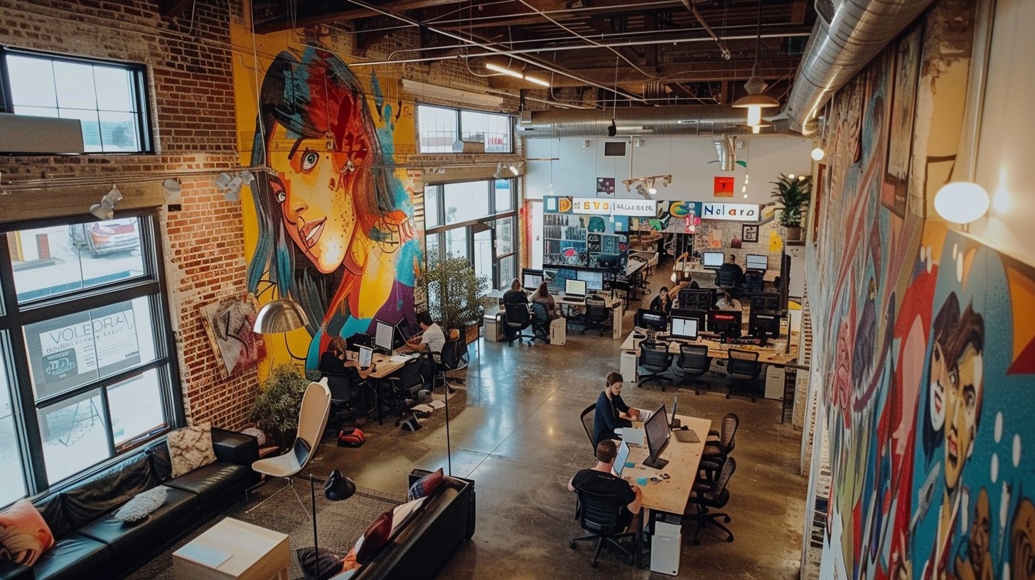 Free Vibrant Workspace Art Photo - Office, Art, Workspace | Download at ...