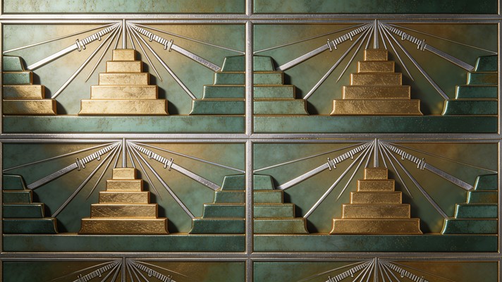 Free Art Deco Geometry Image - Geometric, Pattern, Metallic | Download ...