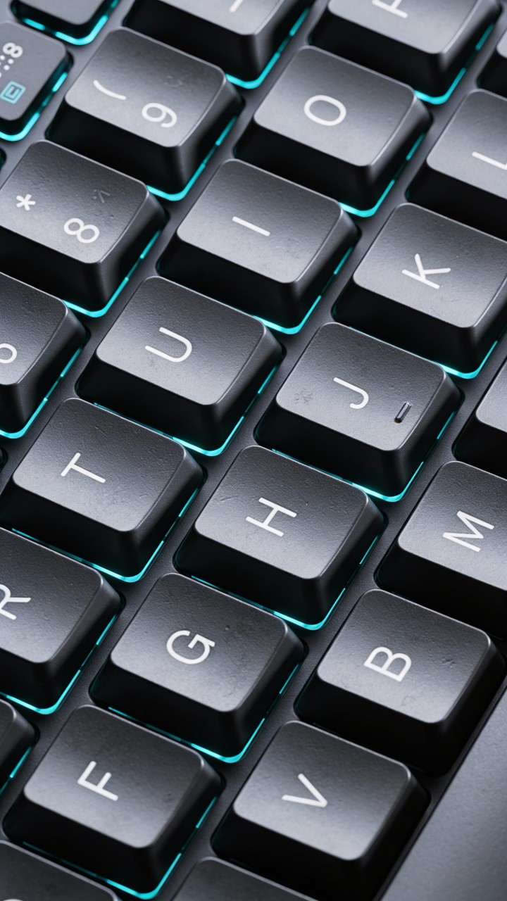 Free Illuminated Keyboard Keys Image - Keyboard, Keys, Technology ...