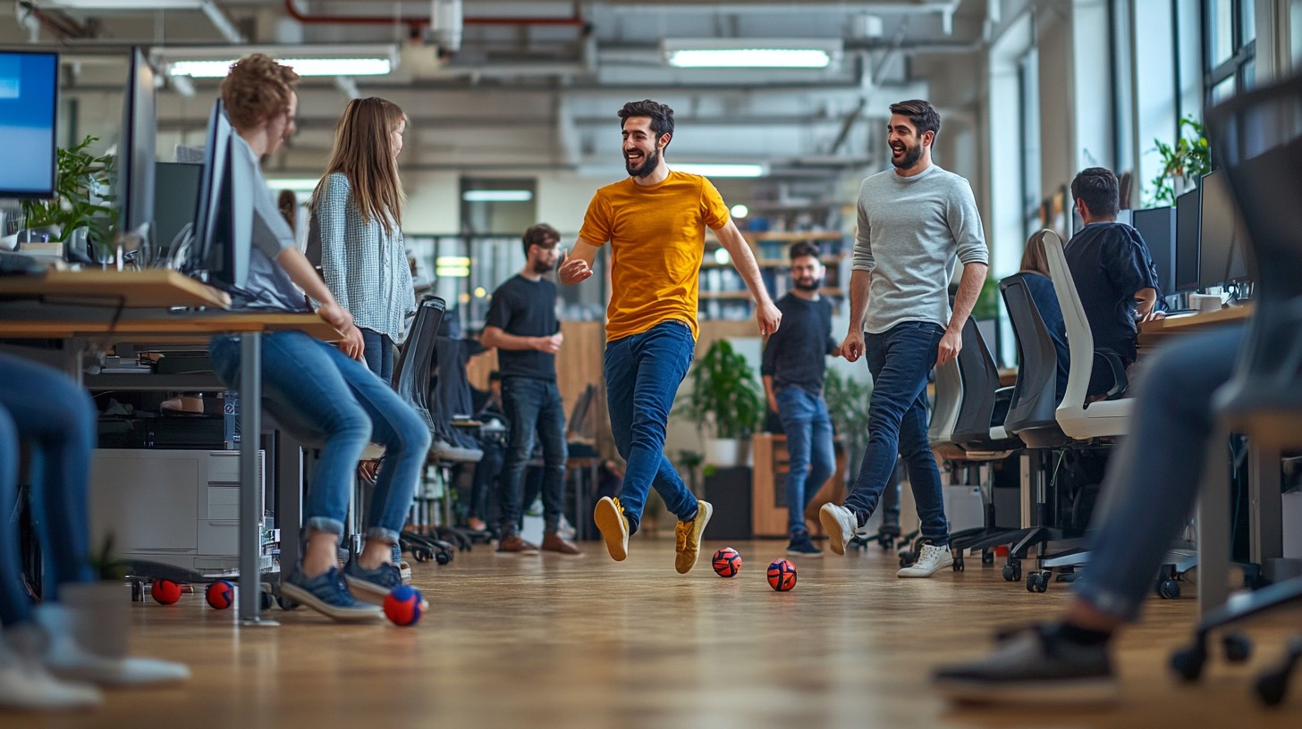 Free Office fun moment Image - Office, Skateboards, Coworkers ...