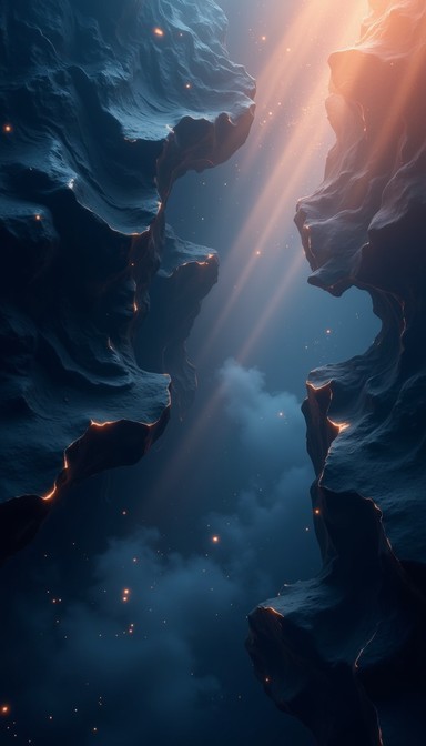 Space Chasm Free Luminous Cosmic Chasm Image - Abstract, Cinematic, Blue | Download ...