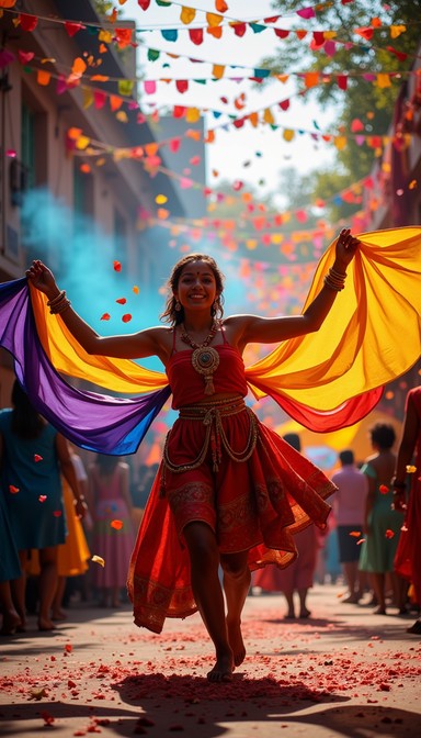 Free Vibrant Festival Procession Image - Parade, Festival, Celebration ...