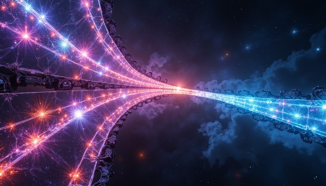 Free Vibrant Cosmic Pathway Image - Vibrant, Cosmic, Pathway | Download ...