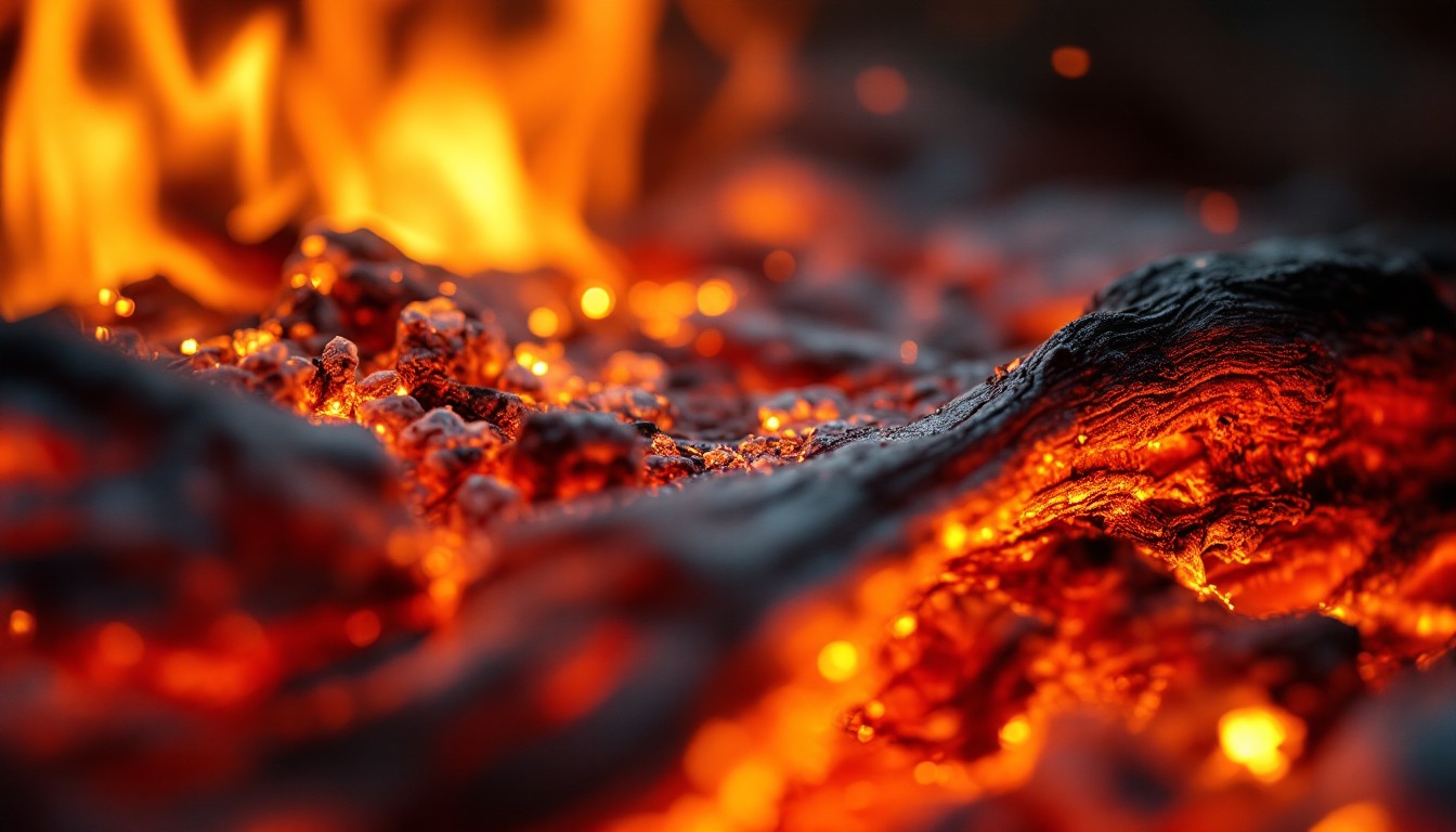 Free Glowing Ember Dance Photo - Embers, Fire, Macro | Download at ...