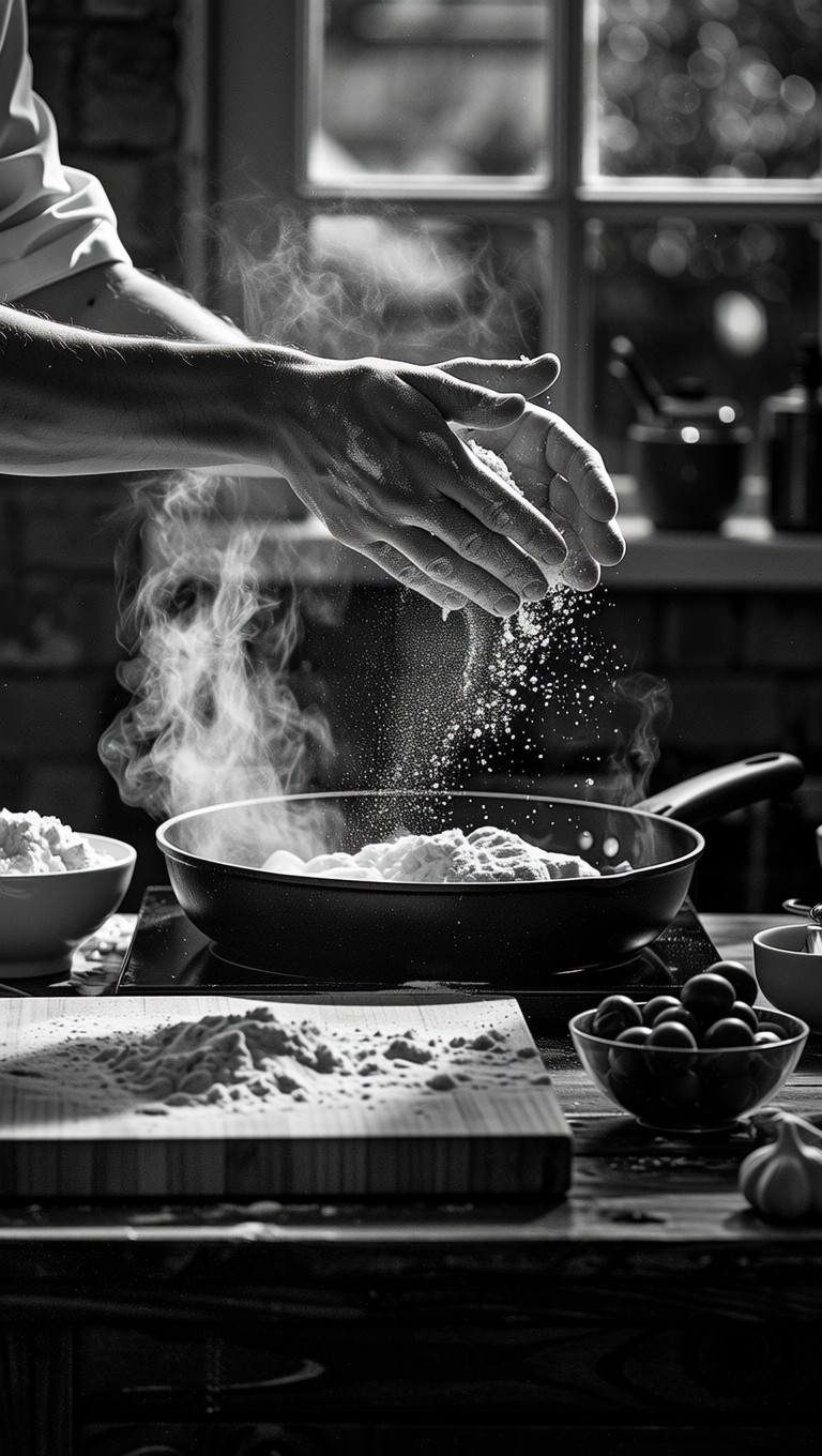 Hand Make Food Free Hands Crafting Food Image - Cooking, Monochrome, Hands | Download ...