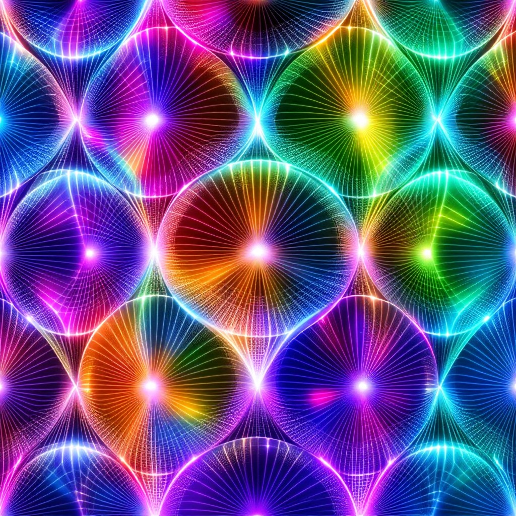 Free Neon Kaleidoscope Pattern Image - Geometric, Pattern, Circular ...