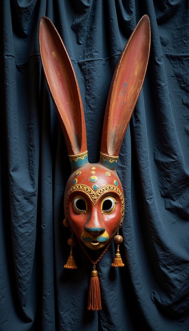 Free Mystical Rabbit Mask Image - Mask, Rabbit, Ceremonial | Download ...