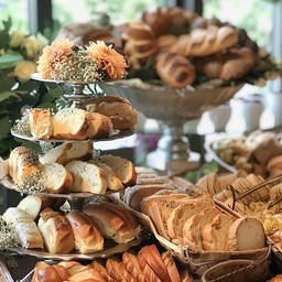 Free Elegant Bread Display Image - Bread, Bakery, Elegant | Download at ...