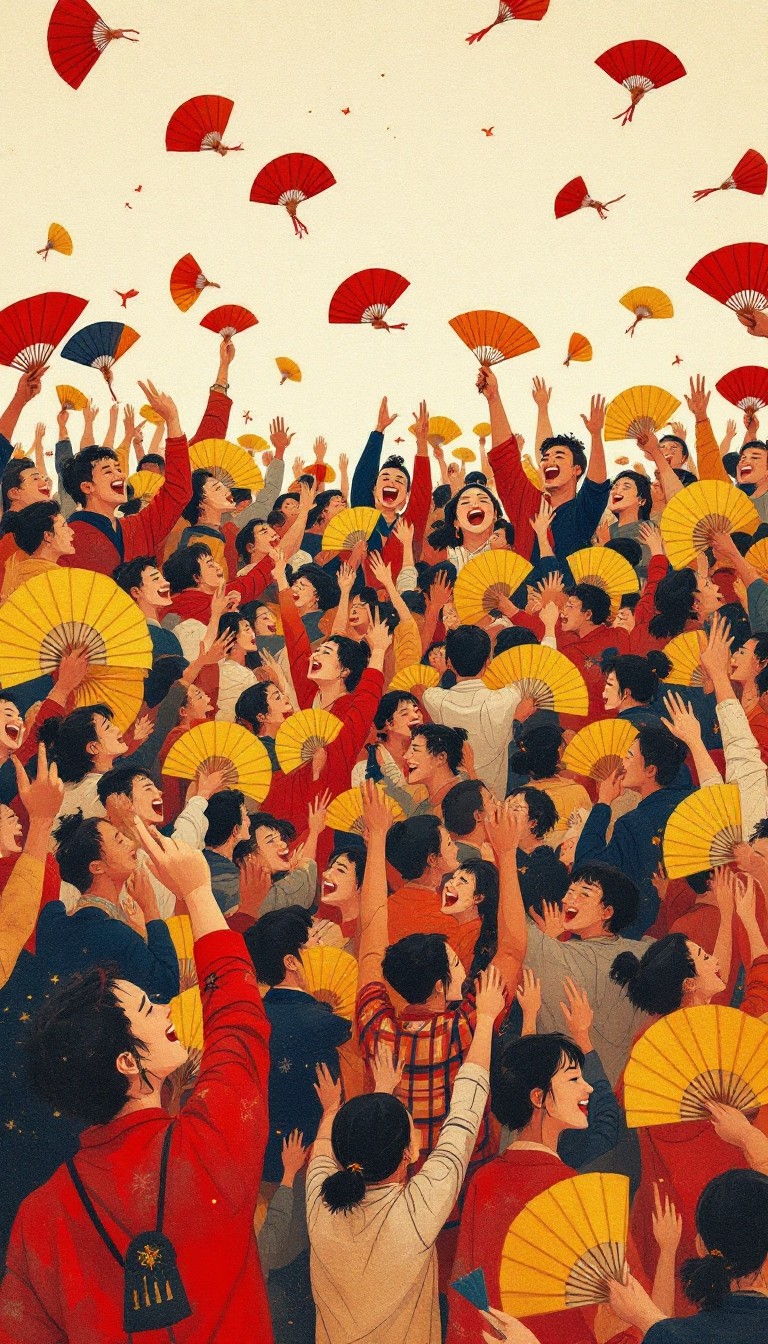 Free Fans Unite Joyfully Image - Celebration, Traditional, Fans ...