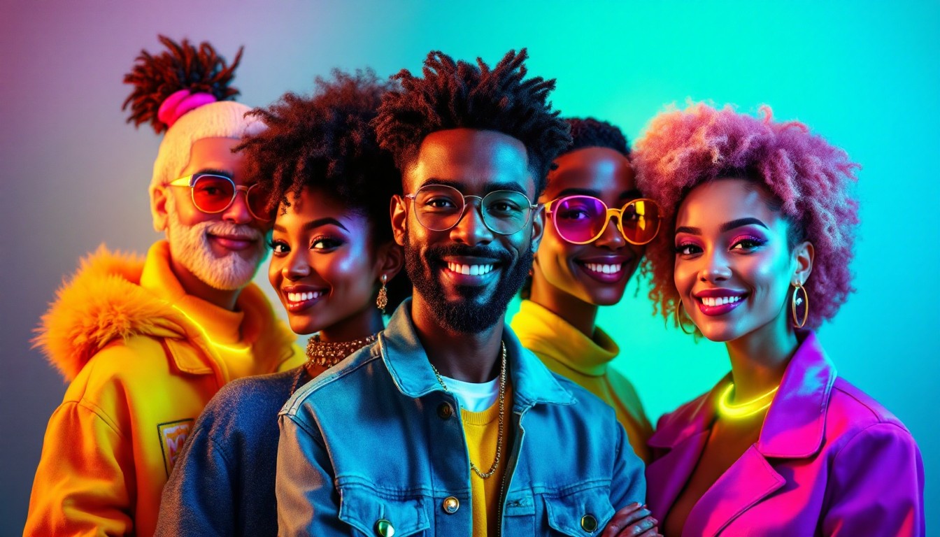 Free Colorful Fashion Squad Image - Diversity, Colorful, Fashion ...