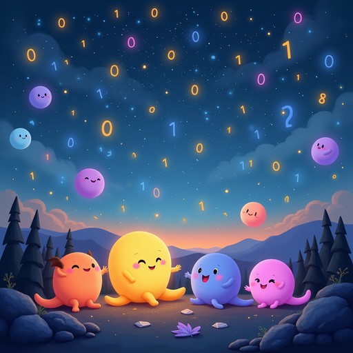 Free Digital Friends Glow Image - Cute, Digital, Cartoon | Download at ...