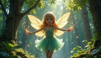 Free Enchanted Forest Fairy Image - Fairy, Wings, Forest | Download at ...