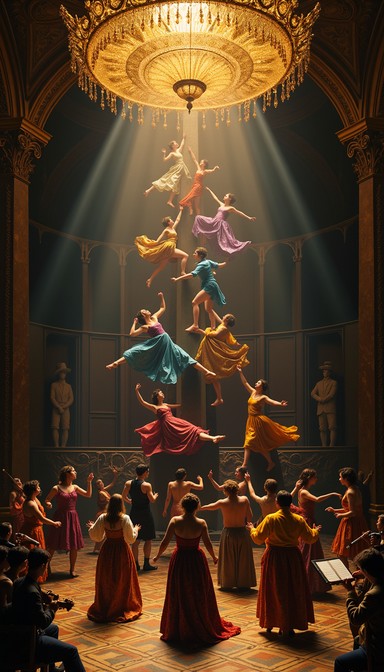Free Aerial baroque performance Image - Acrobats, Baroque, Performance ...