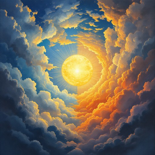 Free Divine Cloud Symphony Photo - Sky, Clouds, Sun | Download at StockCake