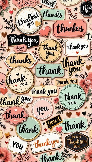 Free Grateful Sticker Collection Image - Stickers, Gratitude ...