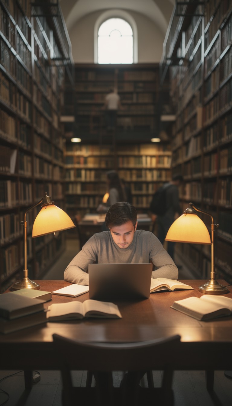 Sikent Library Free Silent Library Study Image - Library, Student, Studying | Download ...