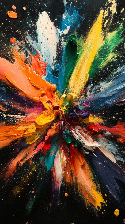 Colours Exploded Free Colorful Dust Explosion Image - Colorful, Explosion, Dust ...