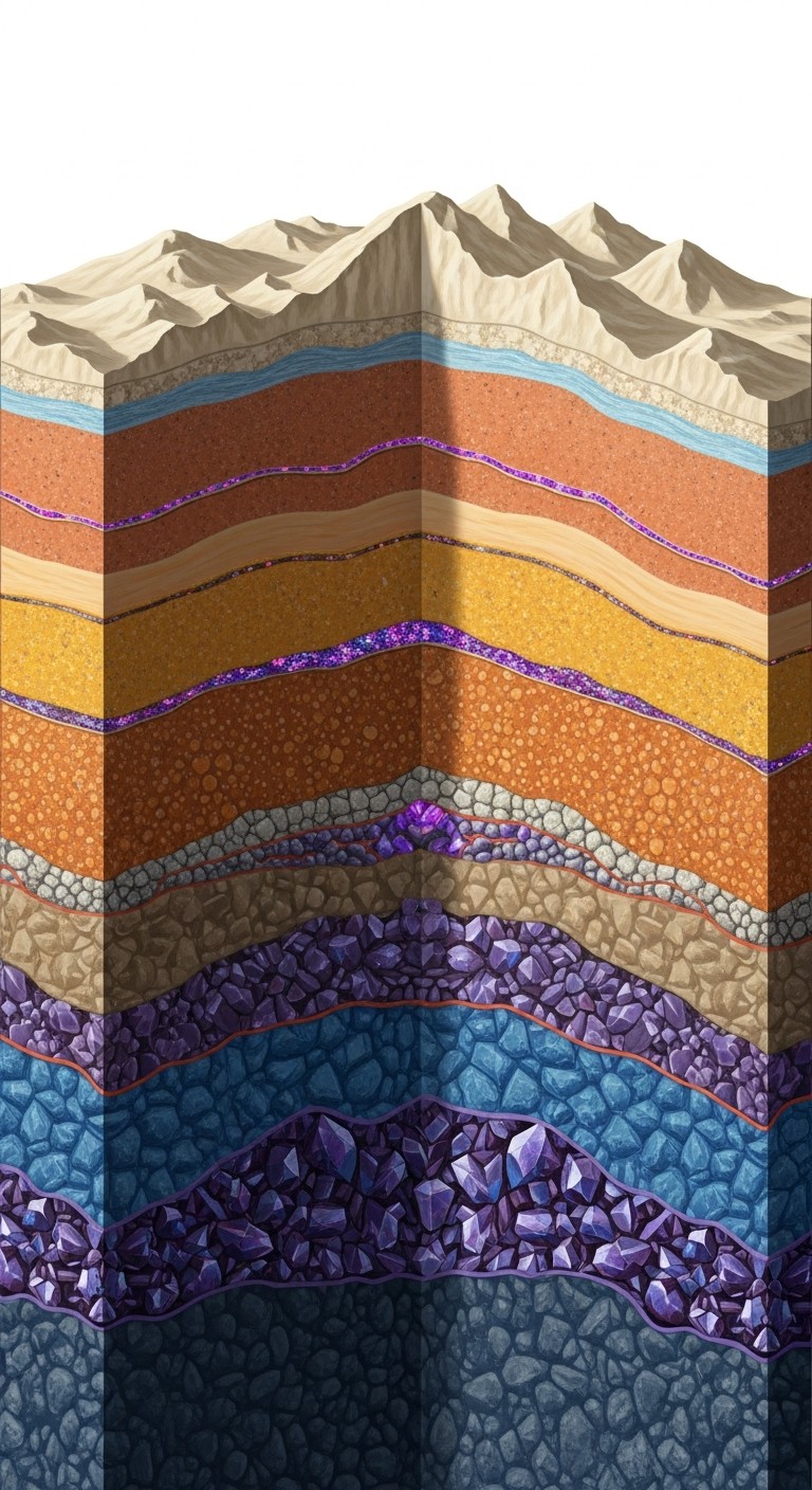 Free Earth's Layered Crust Image - Geology, Strata, Layers | Download ...