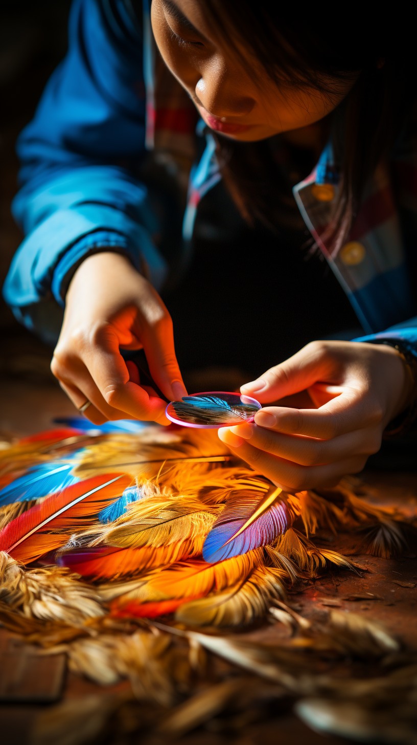 Free Feather Art Crafting Image - Artist, Feathers, Craft | Download at ...
