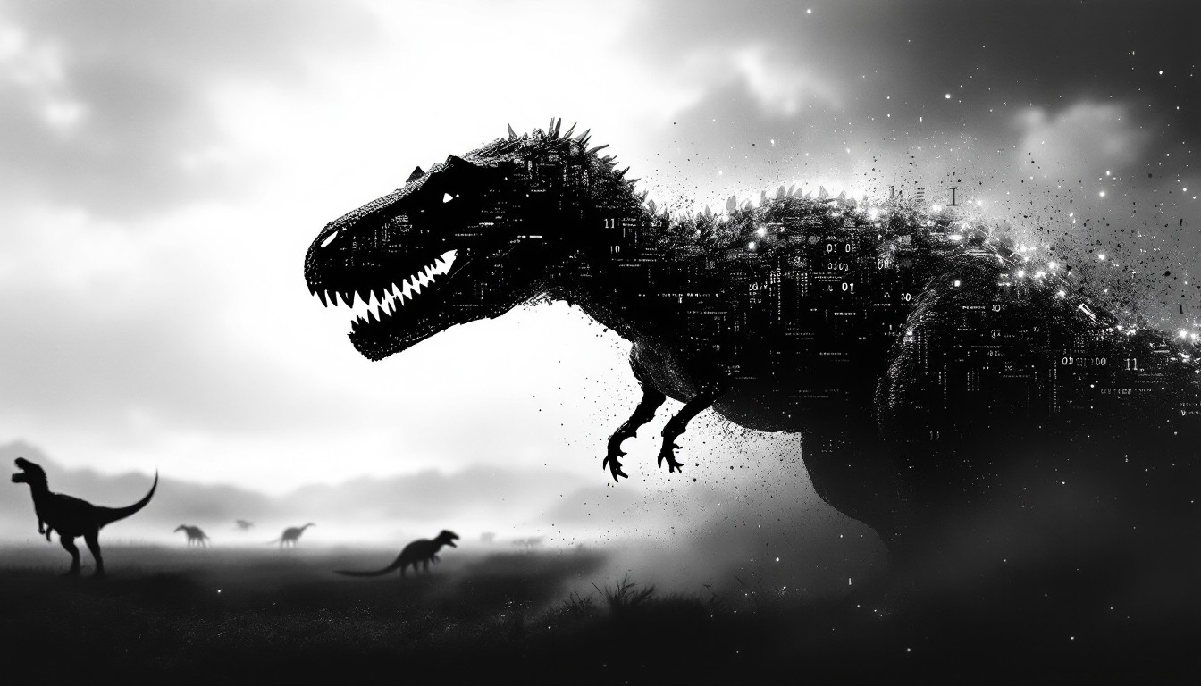 Free Digital Dinosaur Transformation Image - Dinosaur, Tyrannosaurus ...