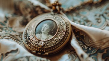 Cloth Locket Free Vintage Painted Locket Image - Vintage, Fabric, Painted | Download ...