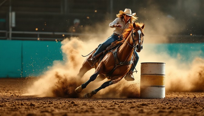 Free Dust Flying Barrel Image - Barrel, Racing, Rodeo | Download at ...
