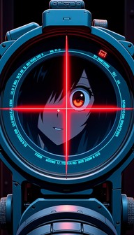 Scope Target Animated Rred Free Scope On Target Image - Scope, Crosshairs, Cyberpunk | Download at ...